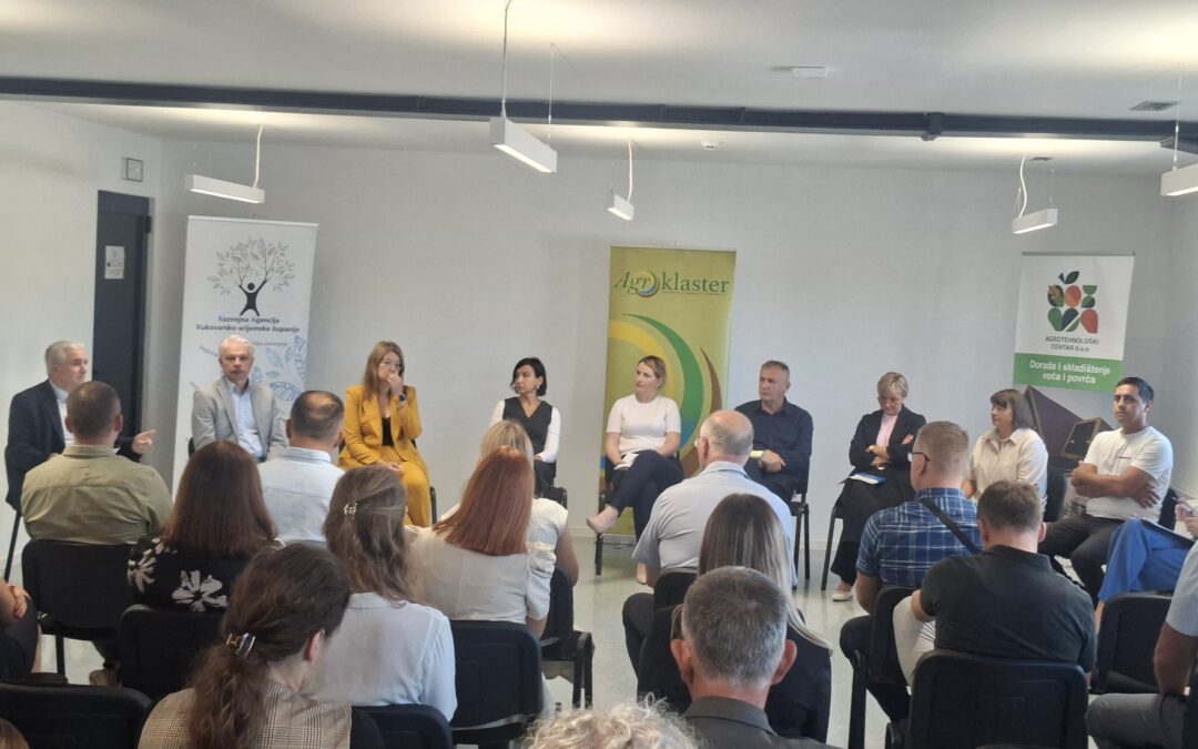 U Agrotehnološkom centru u Cerni održan okrugli stol „Zalogaj budućnosti” u sklopu projekta Jačanje kapaciteta dionika u ruralnom razvoju