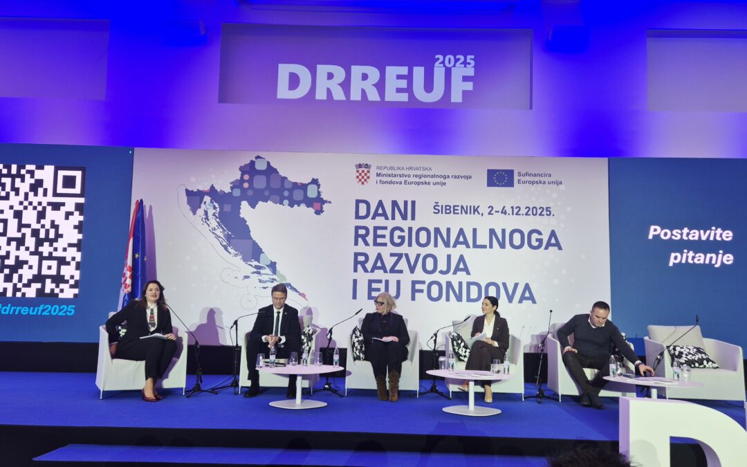 Ravnateljica RA VSŽ, Danijela Slipčević, sudjelovala na panelu “Teritorijalne istine: Podaci kao pokazatelji razvoja” u sklopu Dana regionalnoga razvoja i EU fondova