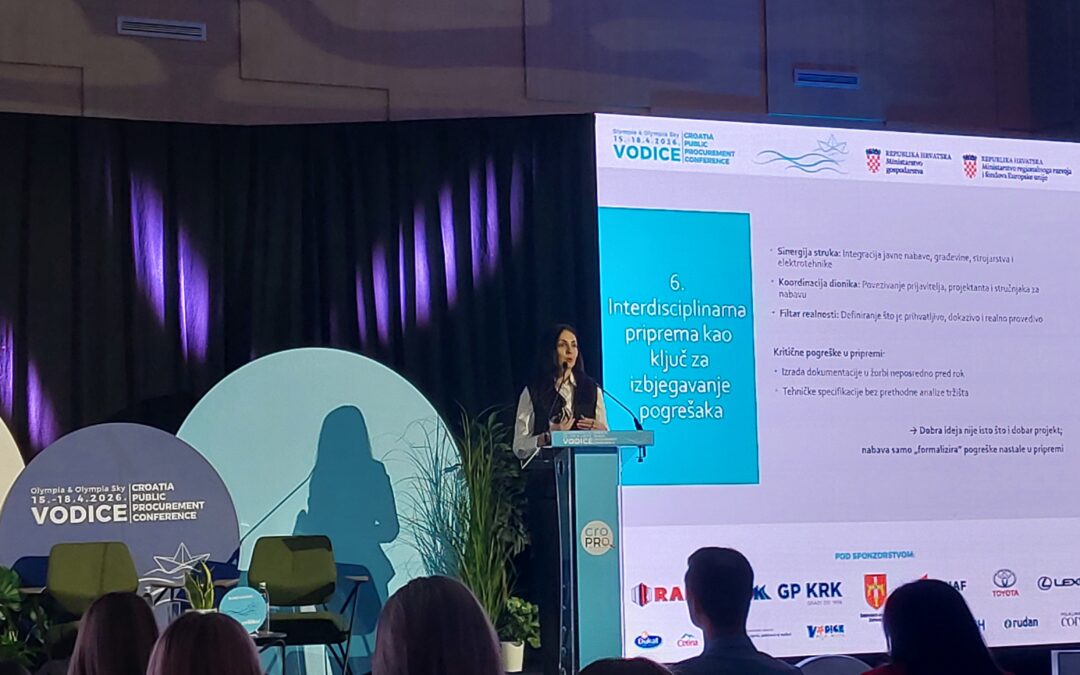 Kvalitetna priprema projekta kao ključ uspjeha: Danijela Slipčević, ravnateljica RA VSŽ na konferenciji CroPRO 202